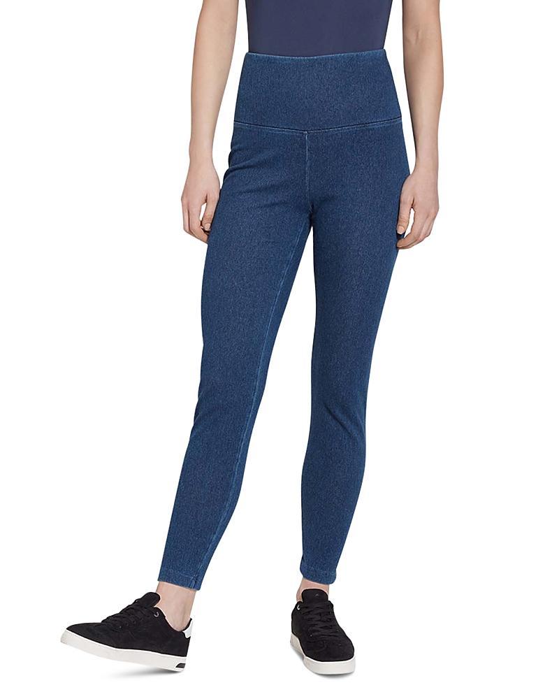 Lyss High Waist Denim Leggings Product Image