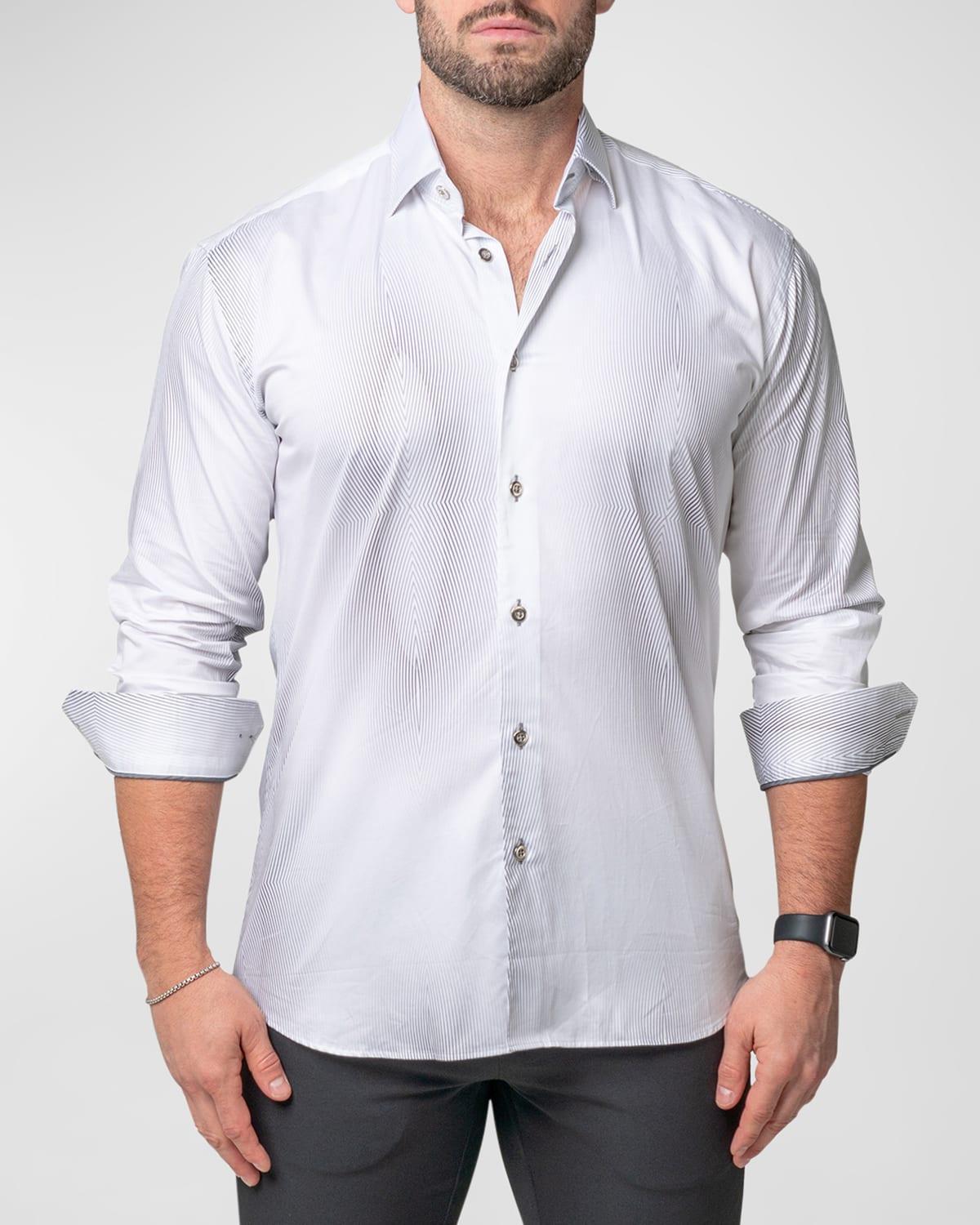 Mens Fibonacci Singlularity Sport Shirt Product Image