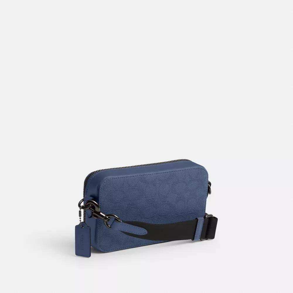 Charter Slim Crossbody In Signature Canvas Jacquard Product Image