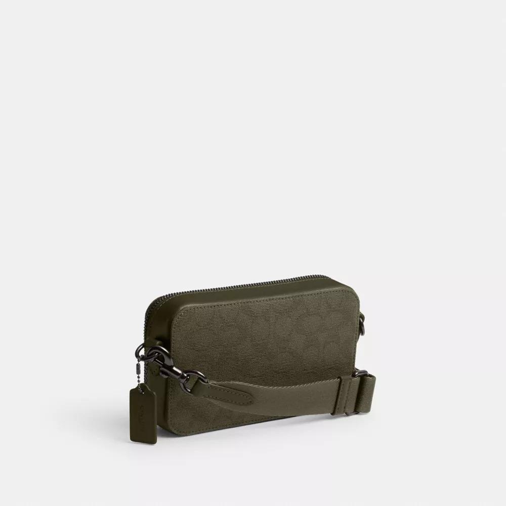 Charter Slim Crossbody In Signature Canvas Jacquard Product Image