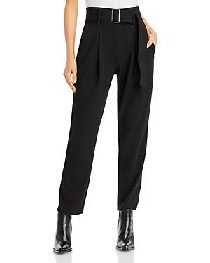 T Tahari Womens Belted Pull-On Pants Product Image