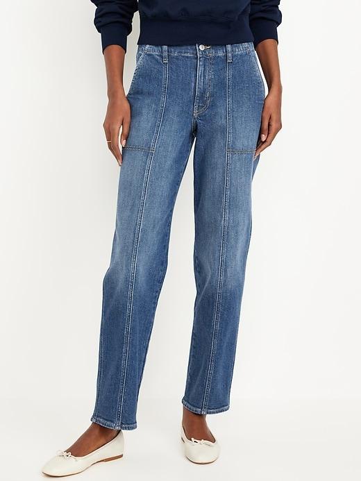 High-Waisted OG Loose Utility Jeans Product Image