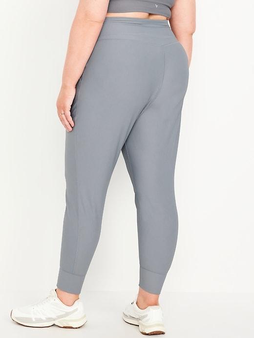 High-Waisted PowerSoft Rib 7/8 Joggers Product Image