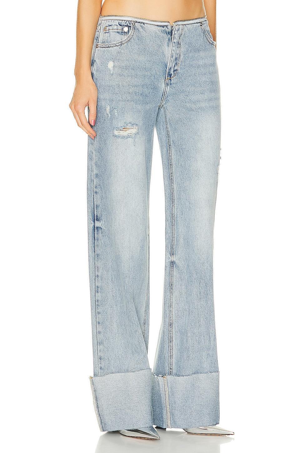 SER.O.YA Hustler Jean in Blue. - size 24 (also in 27, 29) Product Image