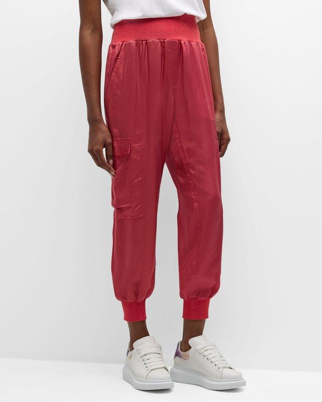 Womens Giles Twill Cargo Joggers Product Image