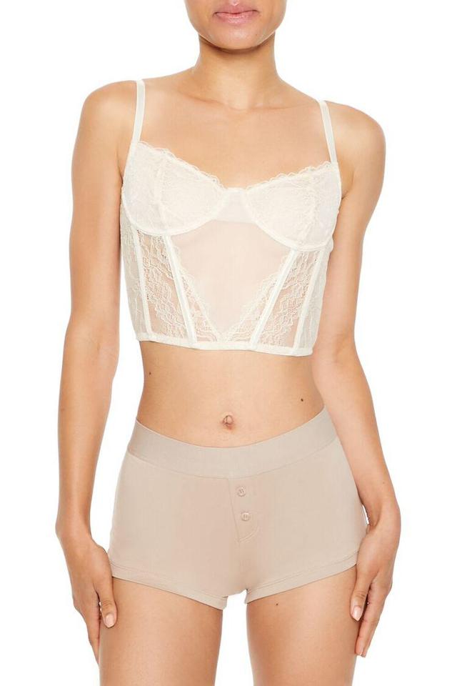 Lace Sweetheart Corset Bra | Forever 21 Product Image