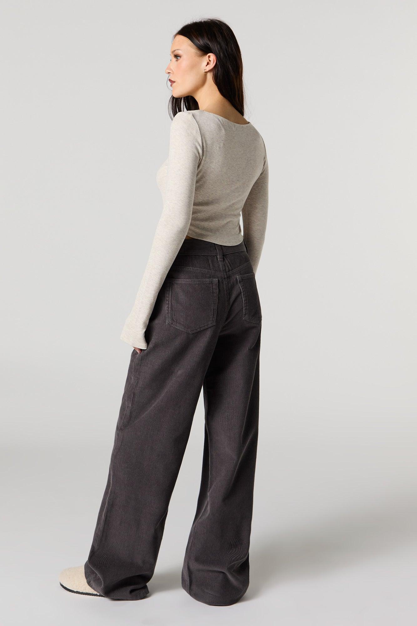 Corduroy Straight Leg Pant Female Product Image