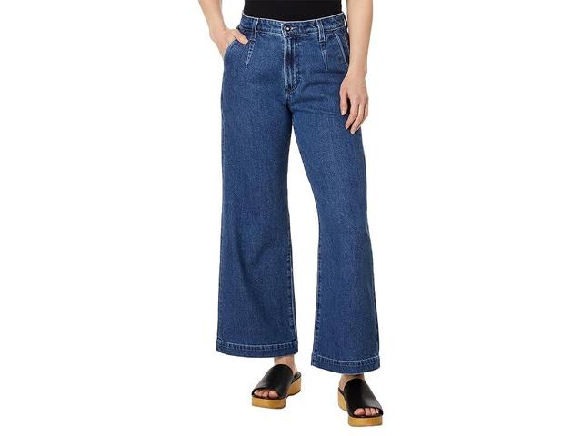 AG Jeans Daneel High Rise Wide Leg Crop (Midsommar) Women's Jeans Product Image