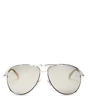 Givenchy Mens Brow Bar Aviator Sunglasses, 61mm Product Image