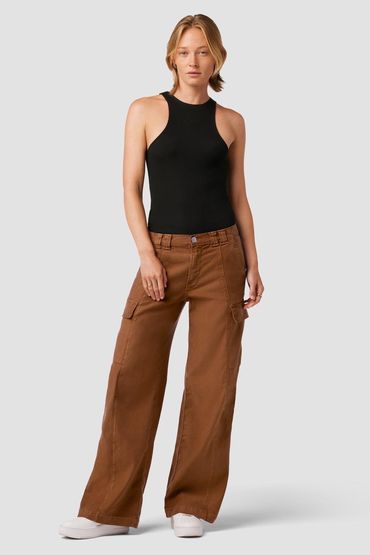 Mid-Rise Utility Wide Leg Cargo Female Product Image