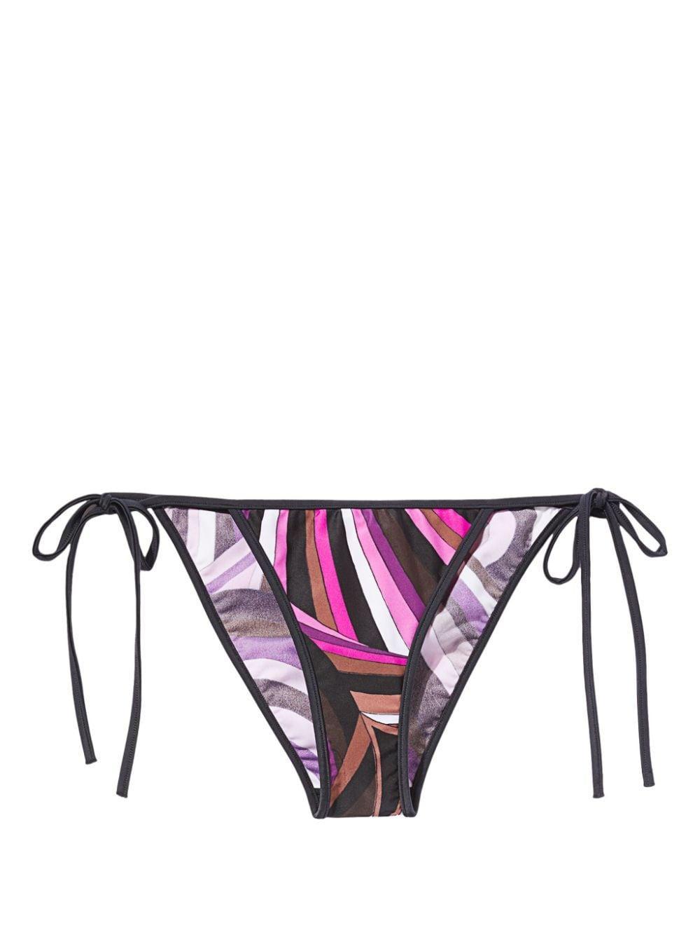 Iride-print bikini briefs  Product Image