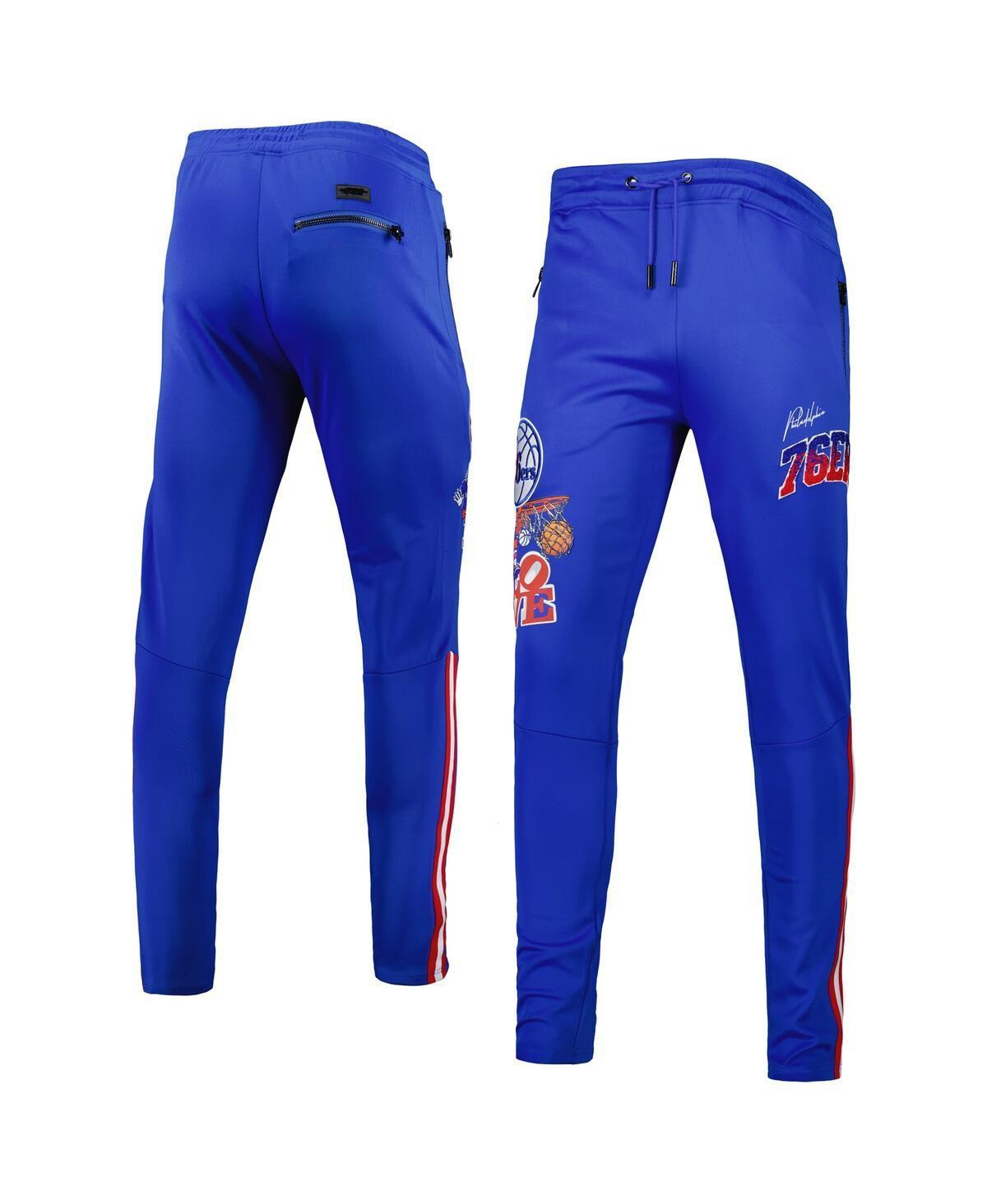 Mens Pro Standard Royal Philadelphia 76ers Hometown Track Pants Product Image