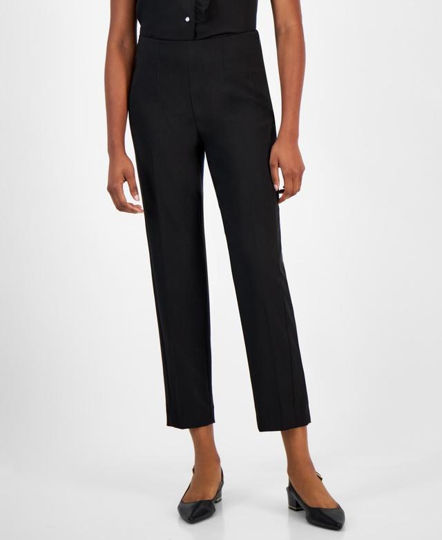 Anne Klein Womens High Rise Straight-Leg Pants Product Image