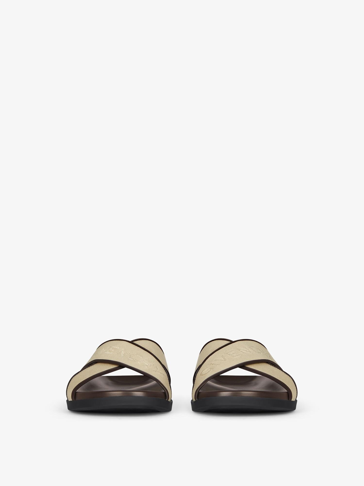 G Plage flat sandals in canvas Product Image