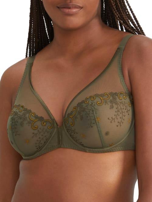 Womens Delice Sheer Plunge Bra Product Image