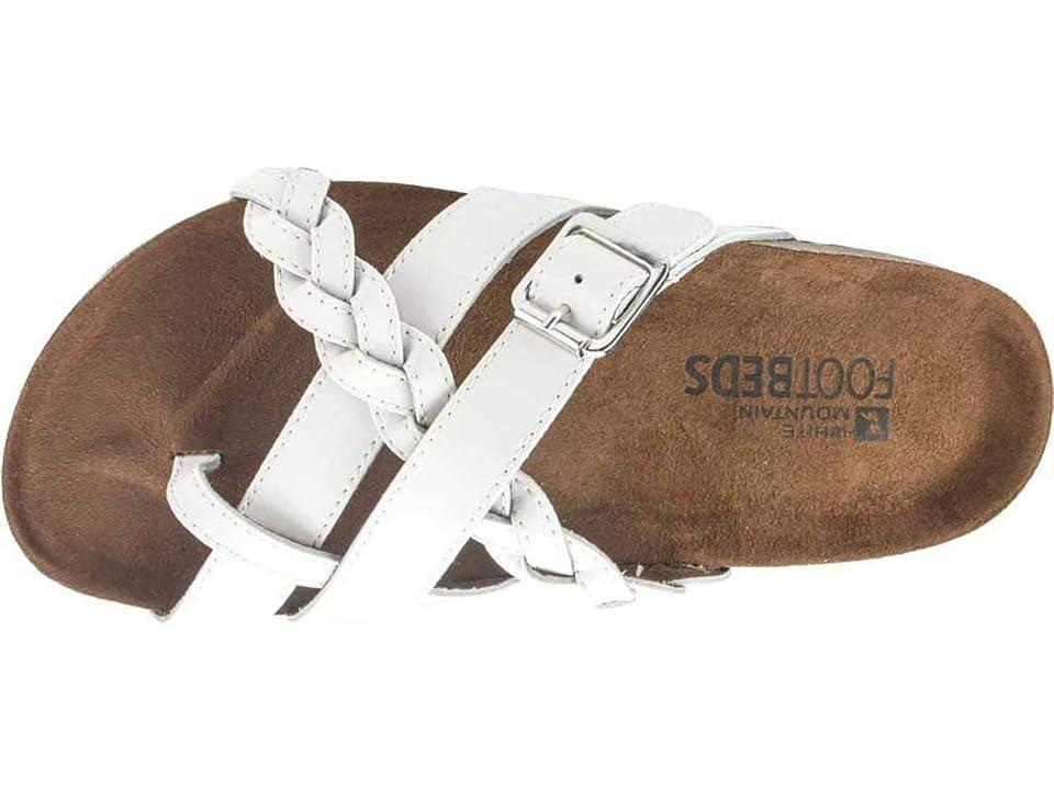 Womens White Mountain Harrington Footbed Slide Sandals Product Image