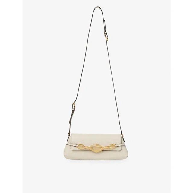 JIMMY CHOO Leather Diamond Shoulder Bag In Multicolor Product Image