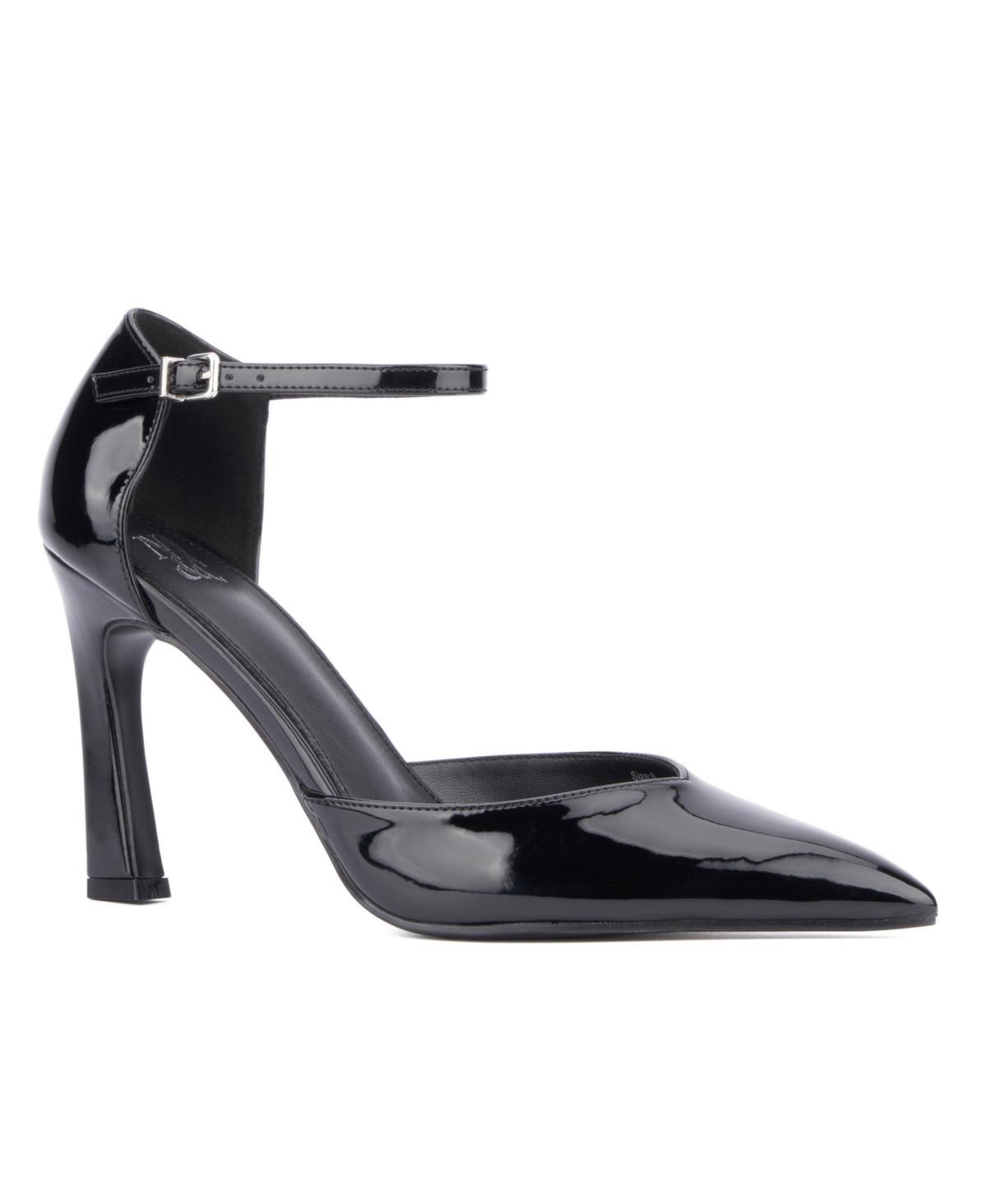 New York & Company Womens Xaria Ankle Strap Heels Product Image