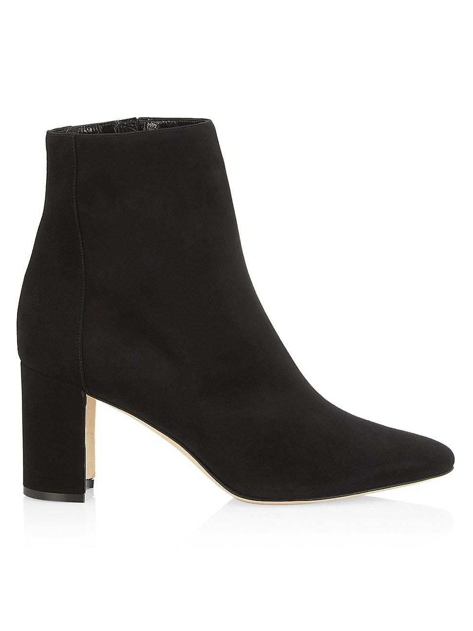 Womens Rosie 70MM Suede Ankle Booties Product Image