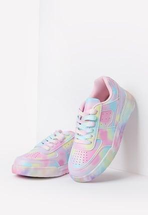 Pieced All Over Marble Sneaker Product Image