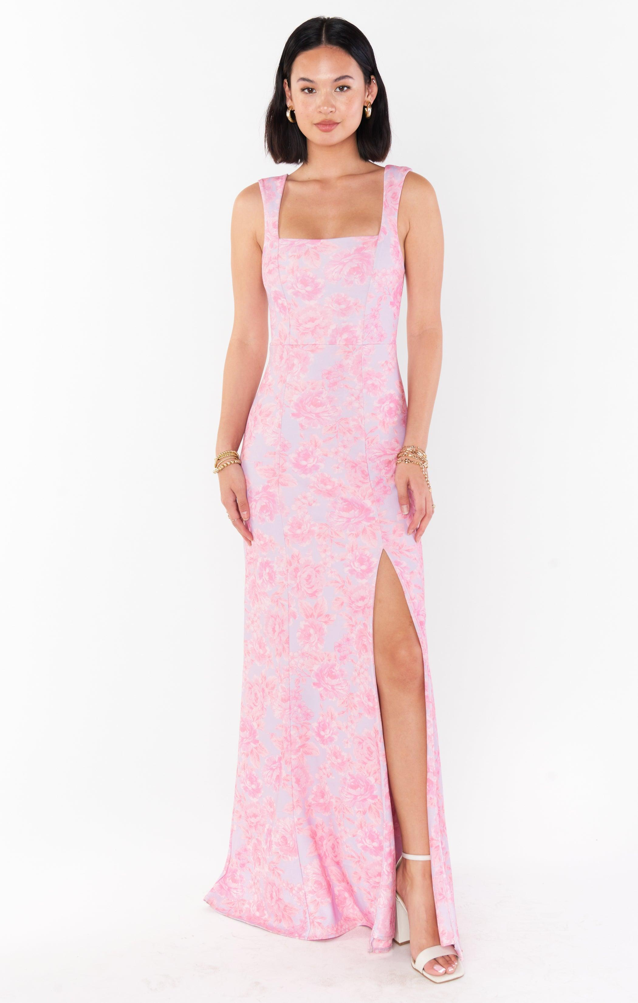 Paris Gown ~ Blushing Floral Stretch Product Image