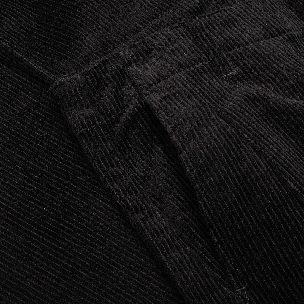 Corduroy Trouser Pant - Black Male Product Image