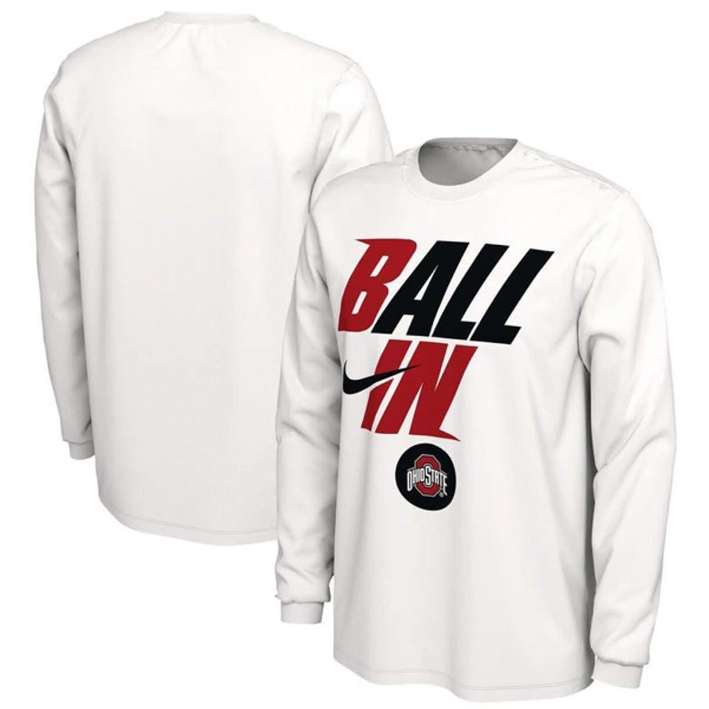 NIKE Men's College (ohio State) T-shirt In White Product Image