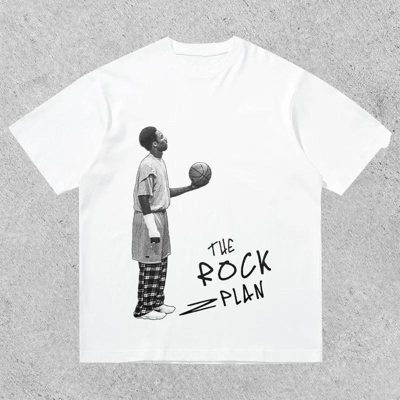 The New Ball Frame Is Gone Casual Street Basketball T-Shirt Product Image