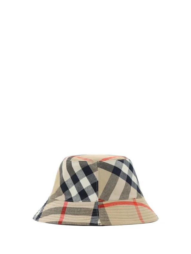 BURBERRY Reversible Bucket Hat In Black Product Image