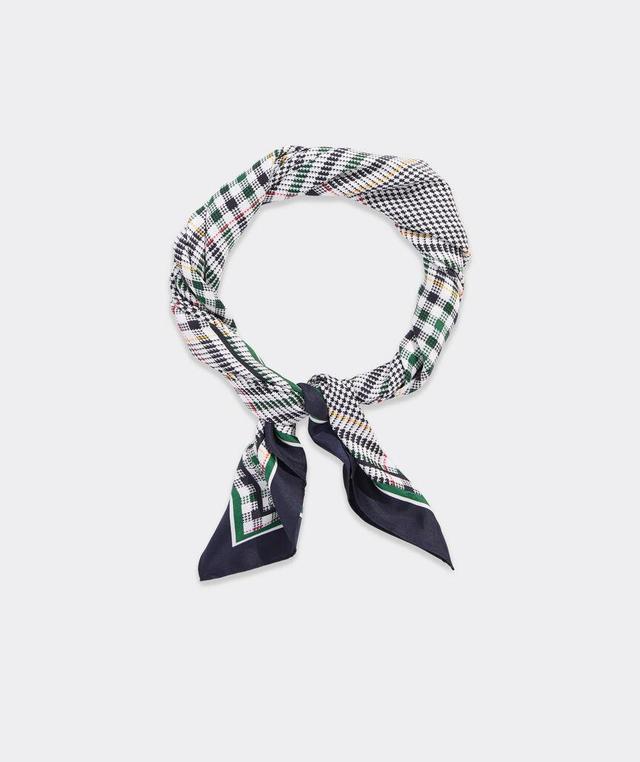 Glenn Plaid Silk Bandana Product Image