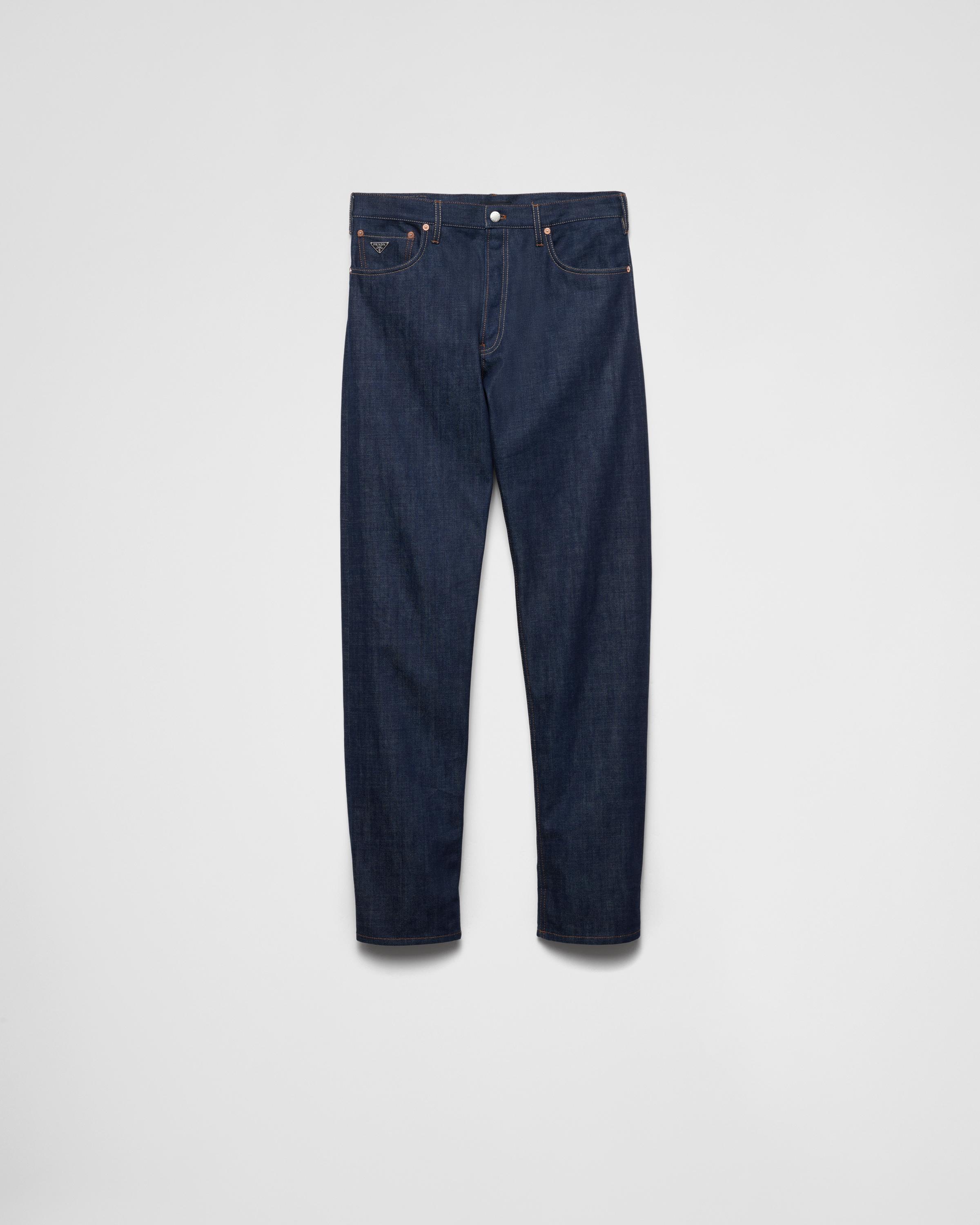 Straight jeans in selvedge denim Product Image