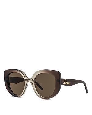 Loewe Curvy Butterfly Sunglasses, 49mm Product Image