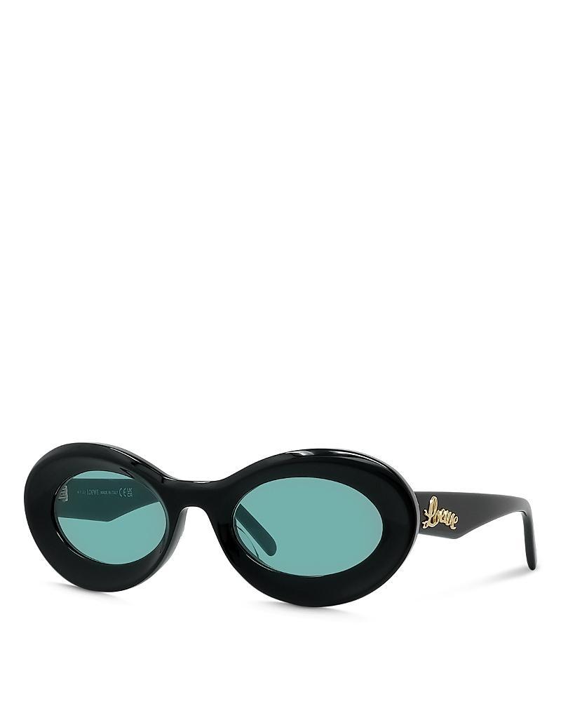 Womens LOEWE x Paulas Ibiza 50MM Oval Sunglasses Product Image