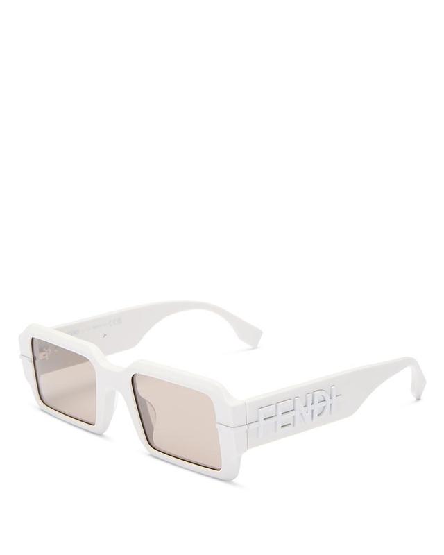 Mens Triomphe 53MM Rectangular Sunglasses Product Image