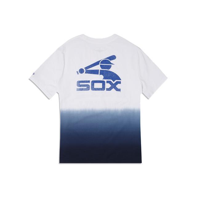 Chicago White Sox Throwback Dip Dye T-Shirt Male Product Image