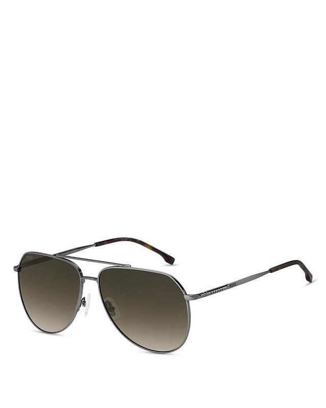 Hugo Boss Aviator Sunglasses, 61mm Product Image