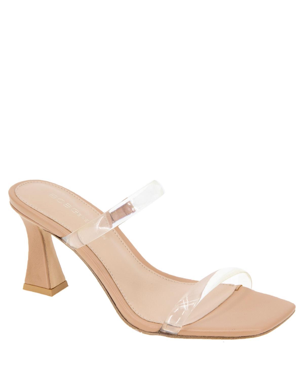 BCBGeneration Routa Clear Strap Dress Slides product image