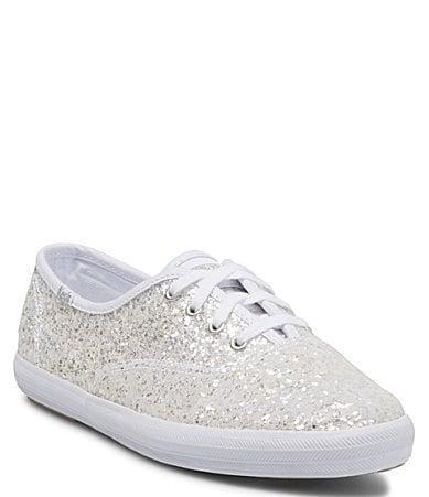 Keds Celebrations Collection Champion Glitter Sneakers Product Image