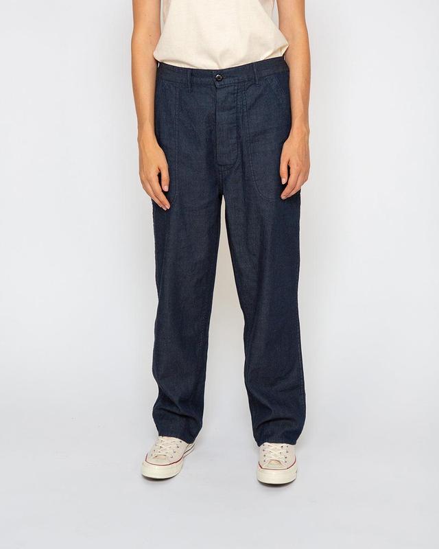 Eleanor Pant (Relaxed Fit) - Dark Indigo Product Image