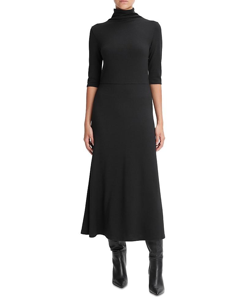 Turtleneck Knit Midi-Dress Product Image