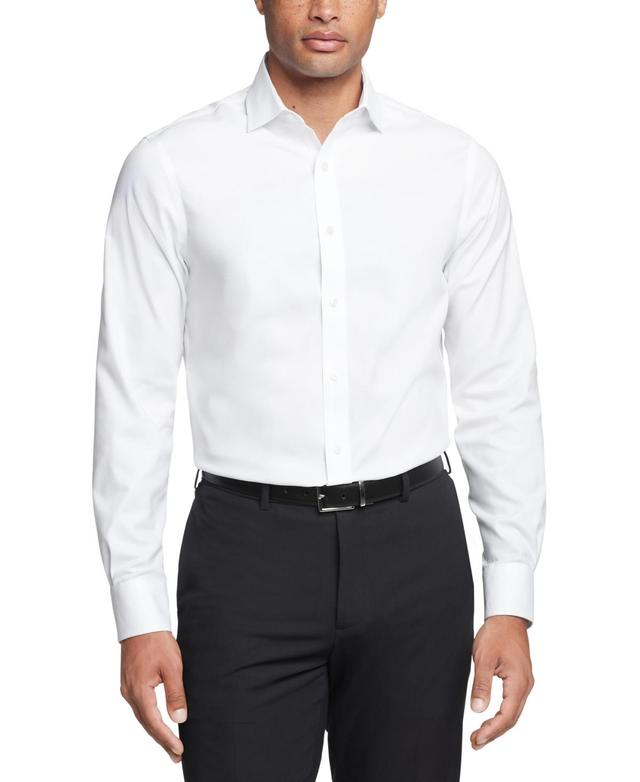 Tommy Hilfiger Mens Th Flex Essentials Wrinkle Resistant Stretch Dress Shirt Product Image