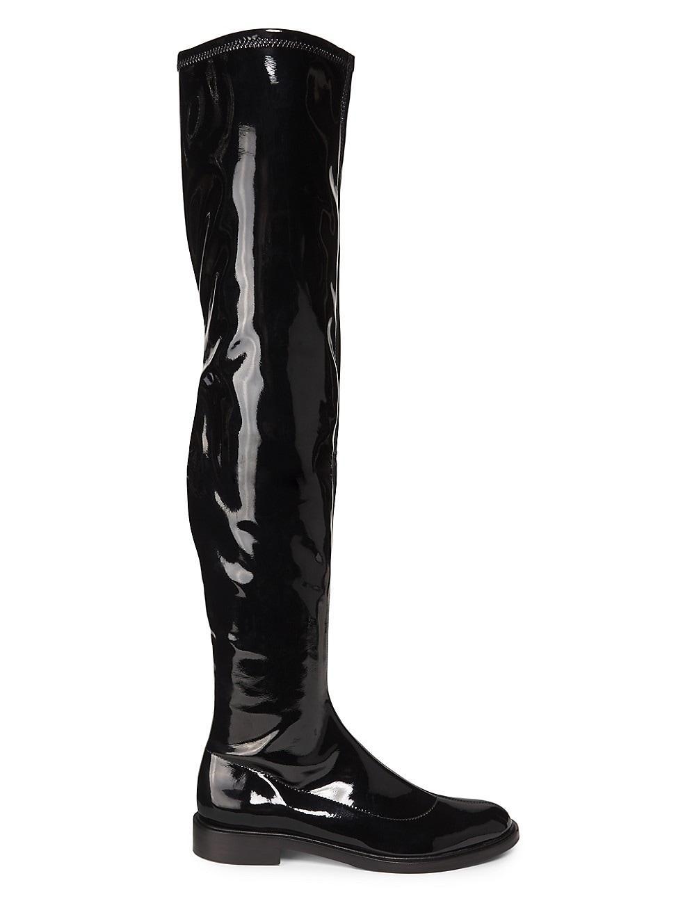 Nine West Sancha Womens Suede Stiletto Dress Knee-High Boots Product Image