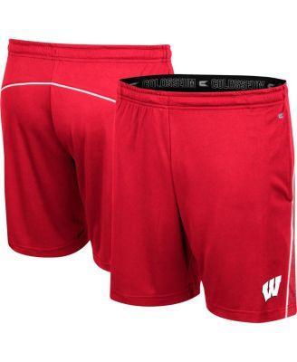 Mens Colosseum Wisconsin Badgers Laws of Physics Shorts Product Image