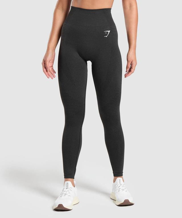 Gymshark Vital Seamless 2.0 Leggings - Black Marl Female Product Image