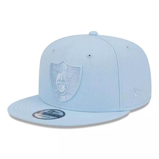 New Era Mens Light Blue Las Vegas Raiders Color Pack 9fifty Snapback Hat Product Image