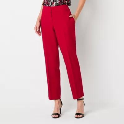 Black Label by Evan-Picone Womens Straight Fit Straight Suit Pants Product Image