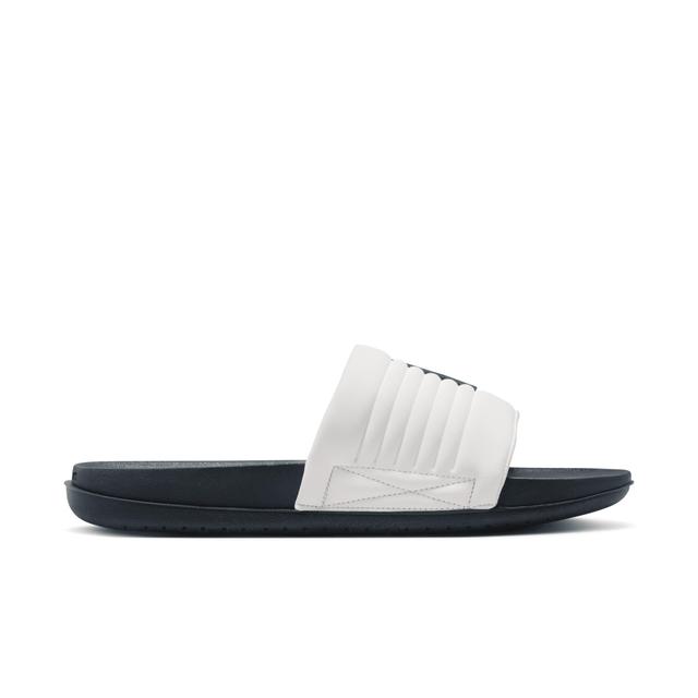 Nike Offcourt Adjust Mens Slide Sandals Sail Armory Blue Product Image