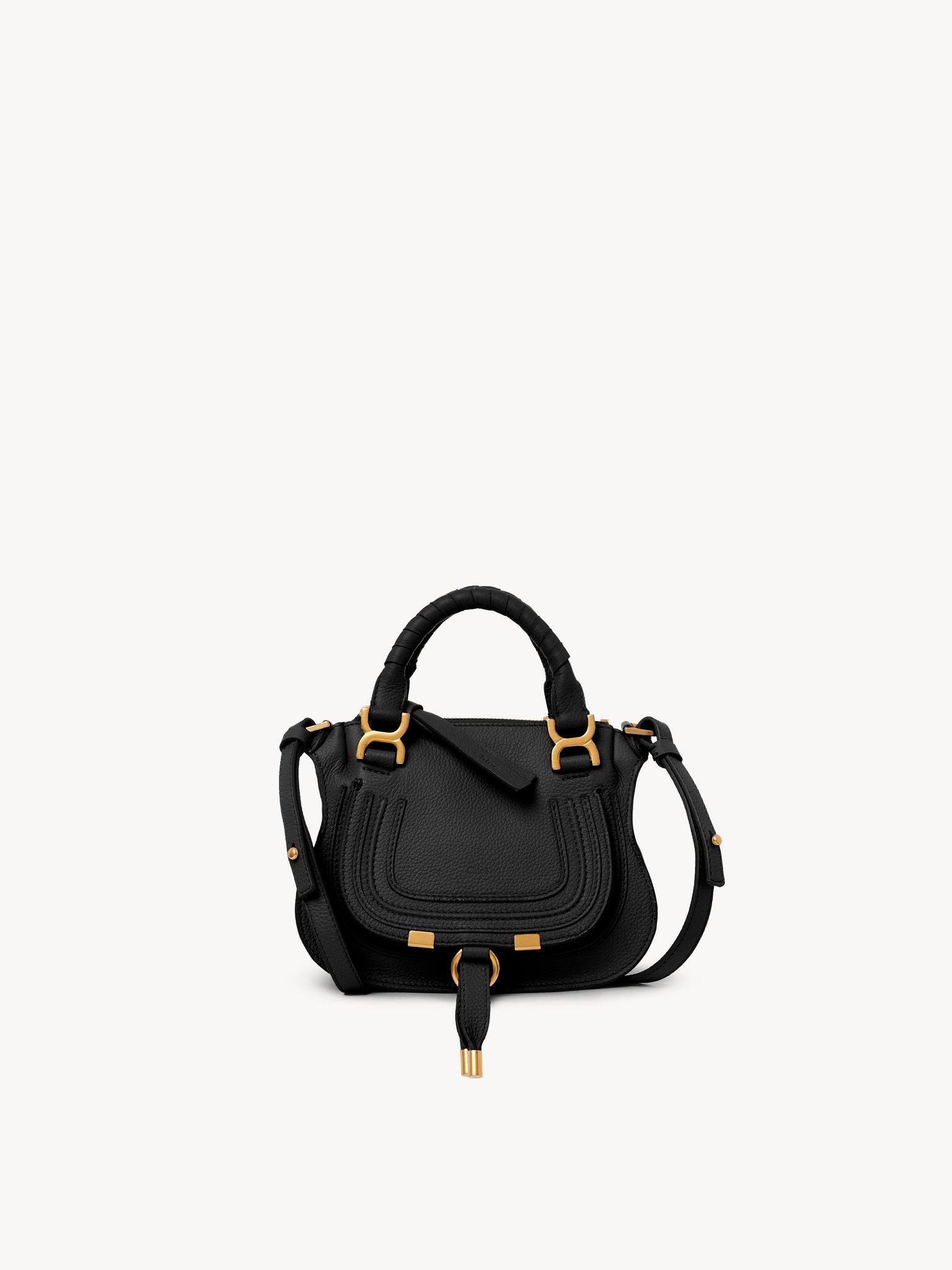 Mini Marcie bag in grained leather Product Image