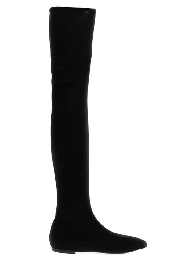 Cuissard Jersey Boots Boots, Ankle Boots Black Product Image