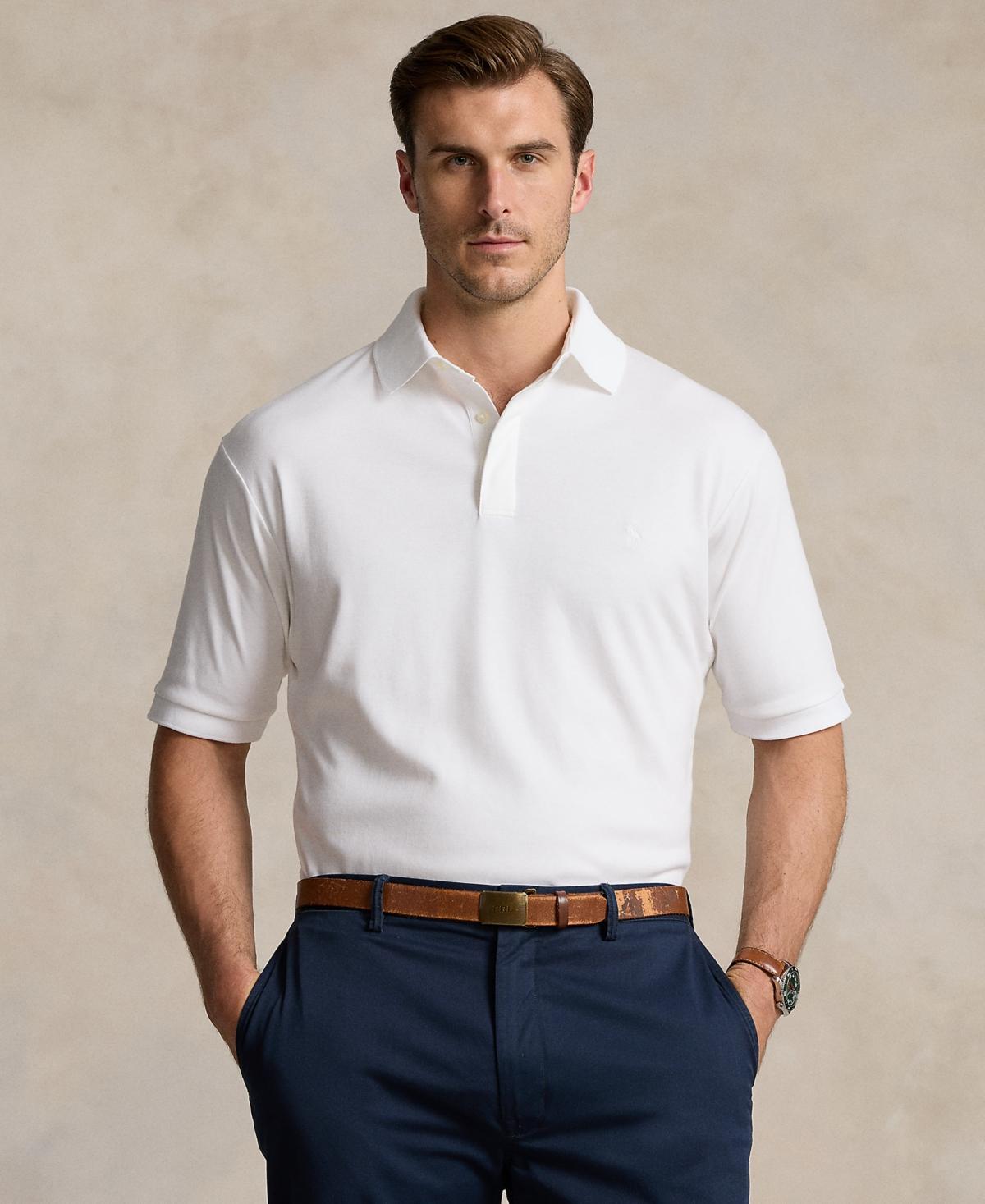 Polo Ralph Lauren Mens Big & Tall Soft Cotton Polo Shirt Product Image